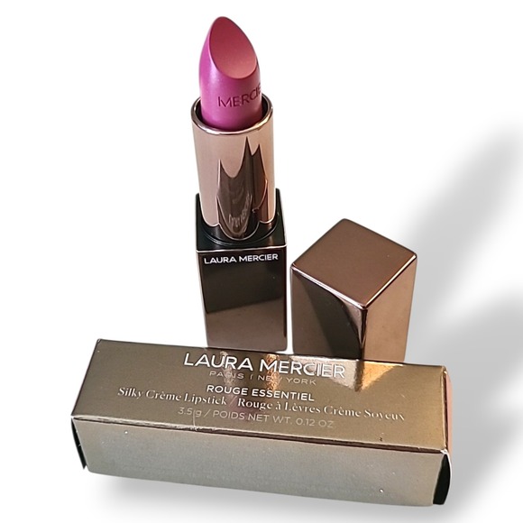 laura mercier Other - NOS Laura Mercier Rouge Essentiel Silky Creme Lipstick Rose Mauve 3.5g